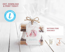 Load image into Gallery viewer, Baby Girl Cute Dress Shower Invitation
