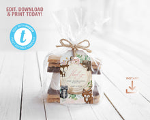 Load image into Gallery viewer, Blush Floral Woodland Baby Shower Invitation Set