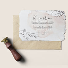 Load image into Gallery viewer, Blush Pink Botanical Wedding Invitation Suite - ROSALIE