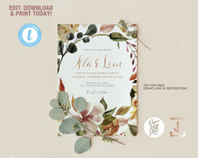 Load image into Gallery viewer, Burnt Orange Fall Wedding Invitation Suite - AMBER