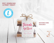 Load image into Gallery viewer, Donuts and Diapers Baby Girl Shower Invitation