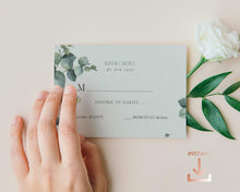 Load image into Gallery viewer, Eucalyptus foliage Full Wedding Stationery Suite - CORDELIA