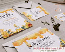 Load image into Gallery viewer, Honey Bee Baby Shower Welcome Sign