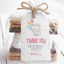 Load image into Gallery viewer, Kitten Birthday Favor Tag