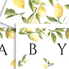 Load image into Gallery viewer, Lemon Greenery Party Bunting