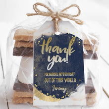 Load image into Gallery viewer, Moon and Stars Birthday Favor Tag