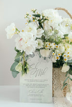 Load image into Gallery viewer, Muted Green Eucalyptus & Silver Full Wedding Stationery Suite - APRIL
