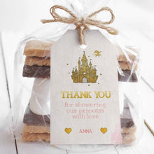 Load image into Gallery viewer, Once Upon a time Fairytale Baby Girl Shower Favor Tag