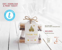 Load image into Gallery viewer, Once Upon a time Fairytale Birthday Favor Tag