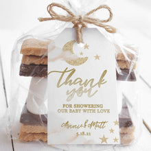 Load image into Gallery viewer, Twinkle Twinkle Little Star Baby Shower Favor Tag