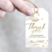 Load image into Gallery viewer, Twinkle Twinkle Little Star Baby Shower Favor Tag