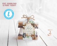 Load image into Gallery viewer, Woodland Animals & Greenery Baby Shower Invitation Set