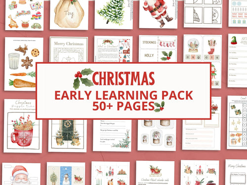 Christmas Themed Morning Basket | Early Learning Pack