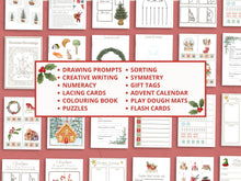 Load image into Gallery viewer, Christmas Themed Morning Basket | Early Learning Pack
