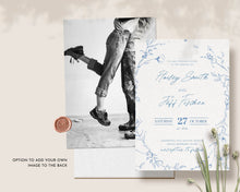 Load image into Gallery viewer, Blue floral Wedding Invitation Suite - NERISSA
