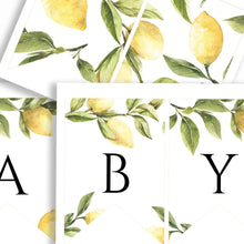 Load image into Gallery viewer, Lemon Greenery Party Bunting
