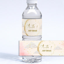 Load image into Gallery viewer, Over the Moon Blush &amp; Gold Water Bottle
